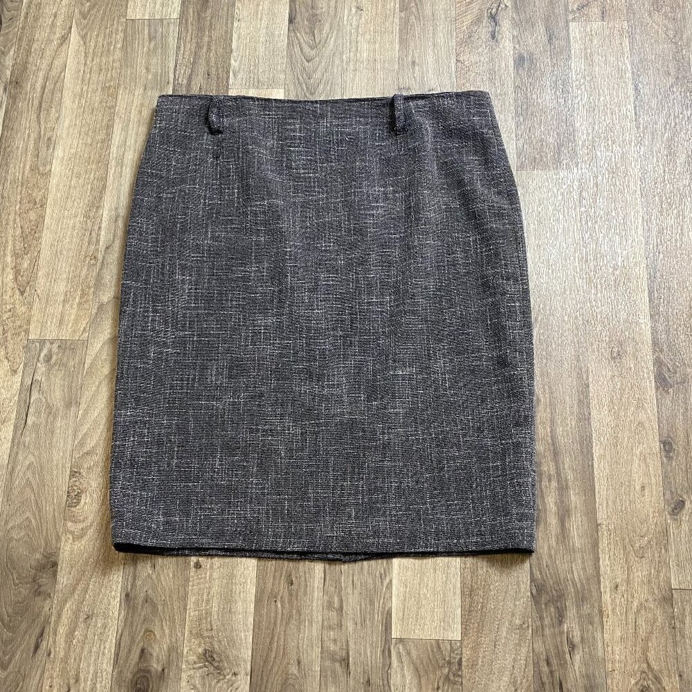 Max Studio Gray Pencil Skirt Women's Size 12